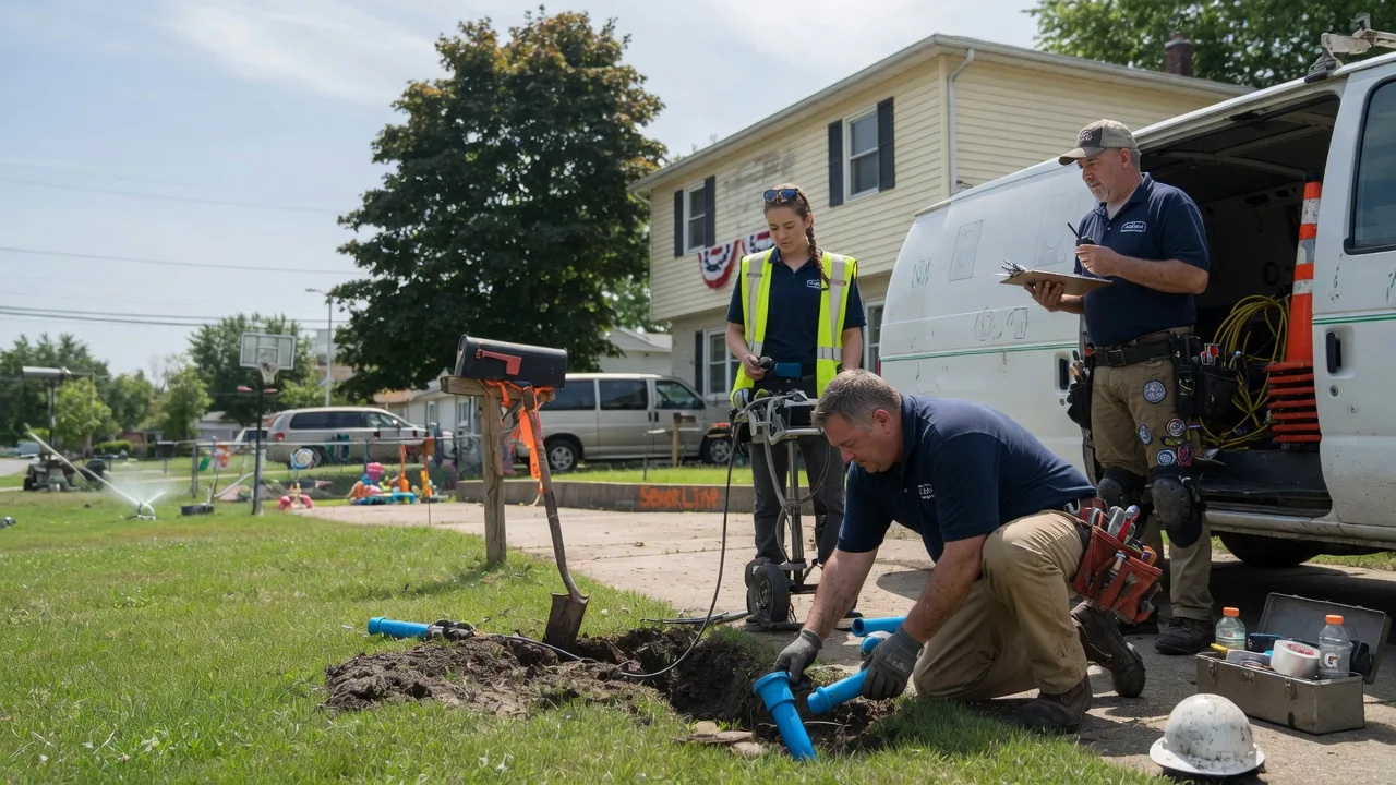 Slab Leak Repair in Lithopolis, OH near me